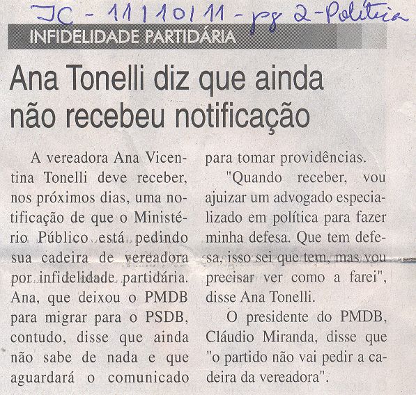 Jornal da Cidade - 11/10/2011
