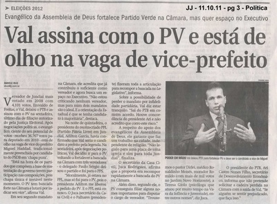 Jornal de Jundiaí - 11/10/2011