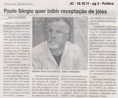 Jornal da Cidade - 16/10/2011