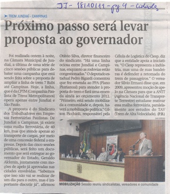Jornal de Jundiaí - 18/10/2011