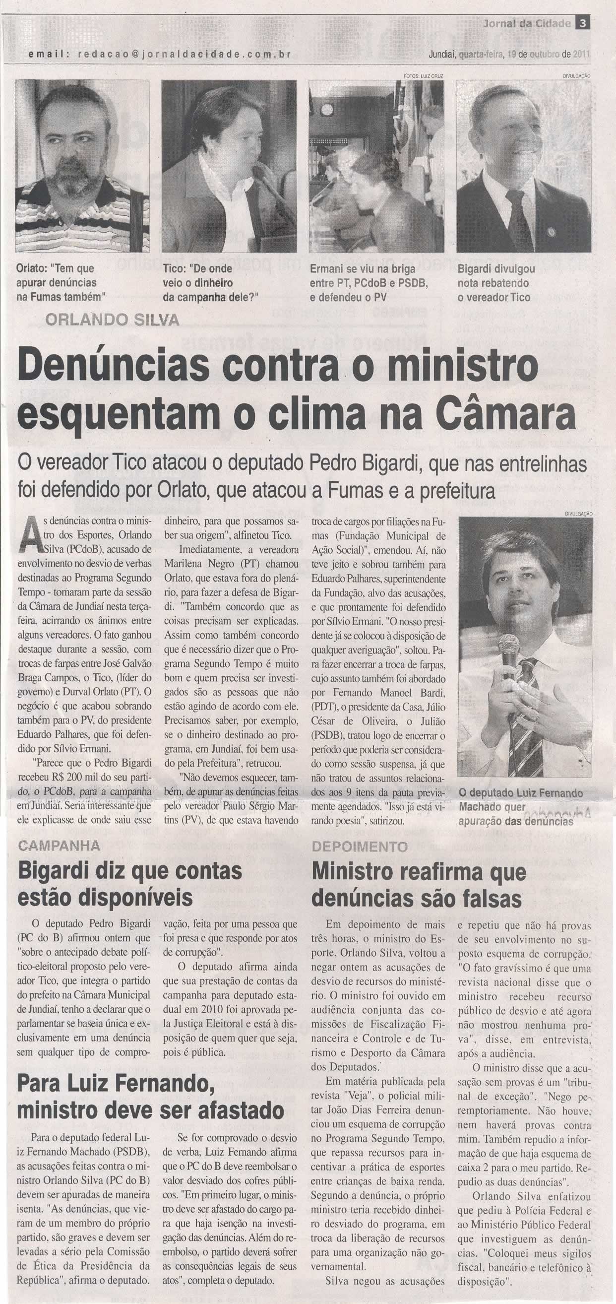 Jornal da Cidade - 19/10/2011
