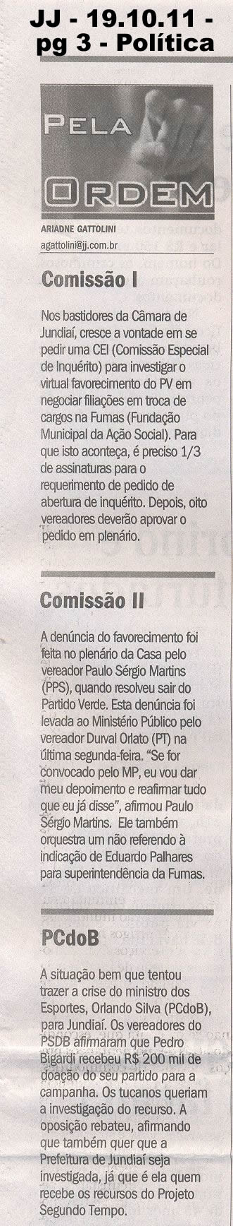 Jornal de Jundiaí - 19/10/2011