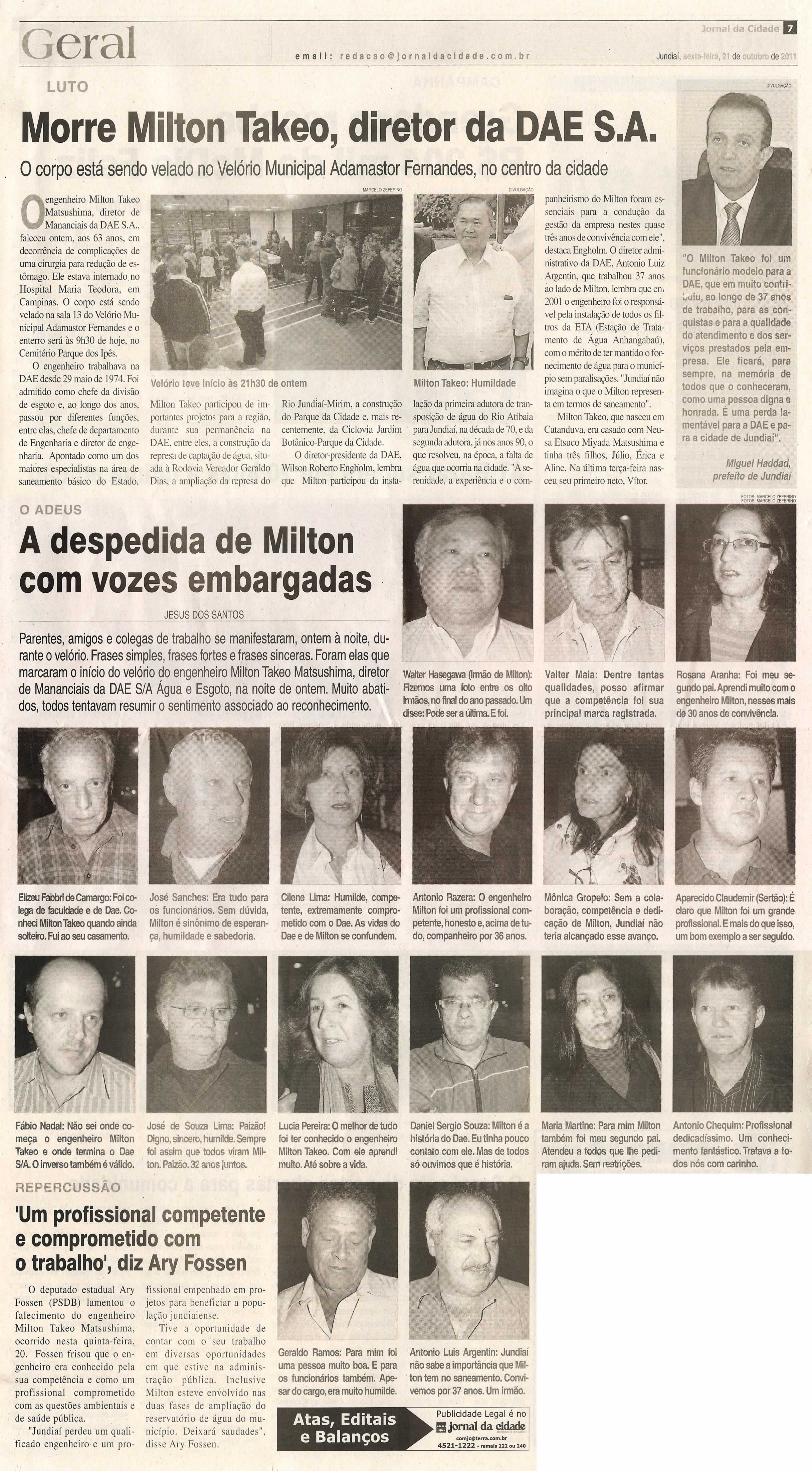 Jornal da Cidade - 21/10/2011