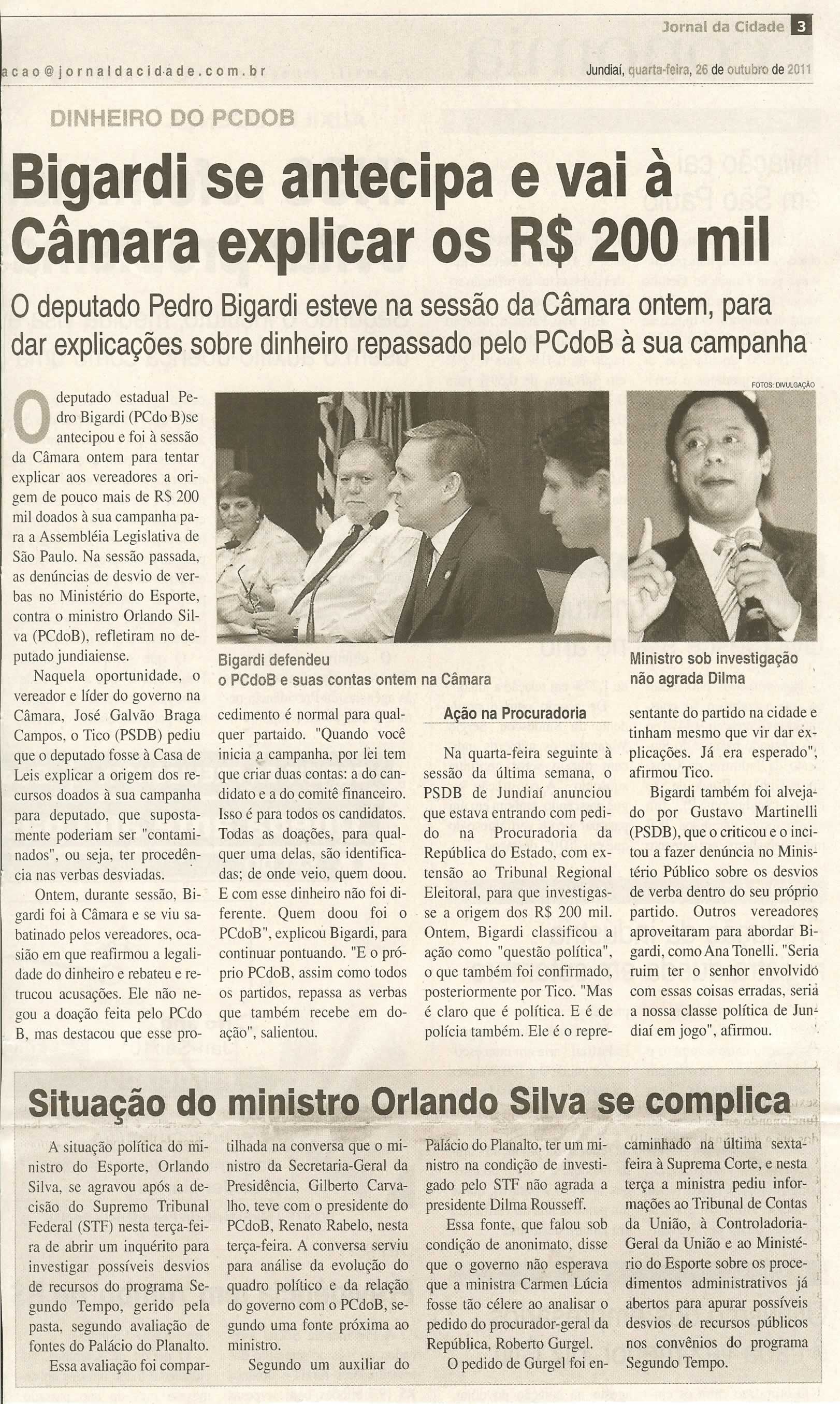 Jornal da Cidade - 26/10/2011