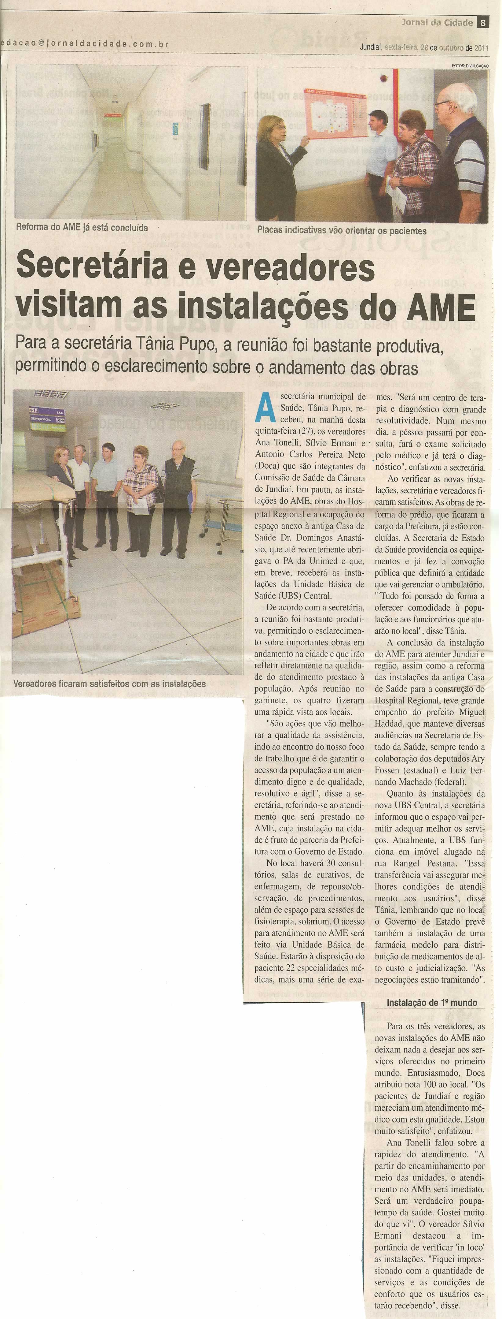 Jornal da Cidade - 28/10/2011