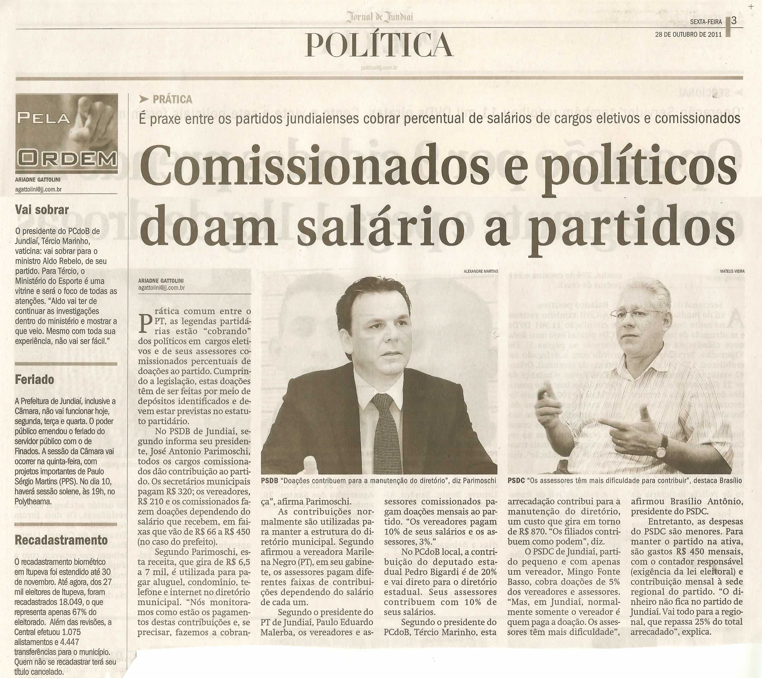 Jornal de Jundiaí - 28/10/2011