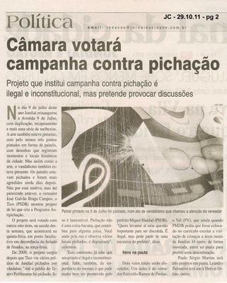 Jornal da Cidade - 29/10/2011