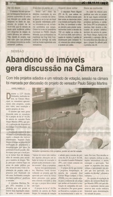 Jornal da Cidade - 04/11/2011