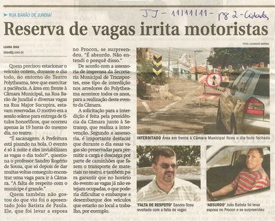 Jornal de Jundiaí - 11/11/2011