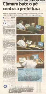 Bom Dia Jundiaí - 17/11/2011