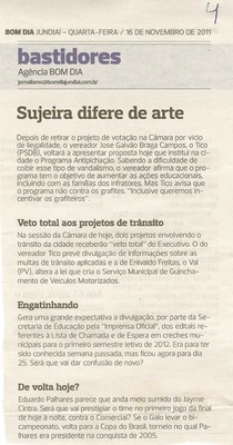 Bom Dia Jundiaí - 16/11/2011