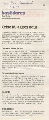 Bom Dia Jundiaí - 15/11/2011