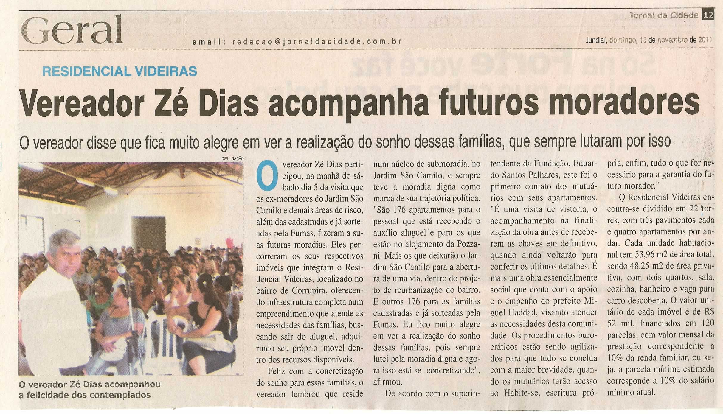 Jornal da Cidade - 13/11/2011
