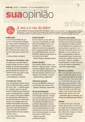 Bom Dia Jundiaí - 20/11/2011