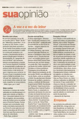 Bom Dia Jundiaí - 19/11/2011