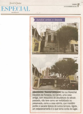 Jornal de Jundiaí - 20/11/2011