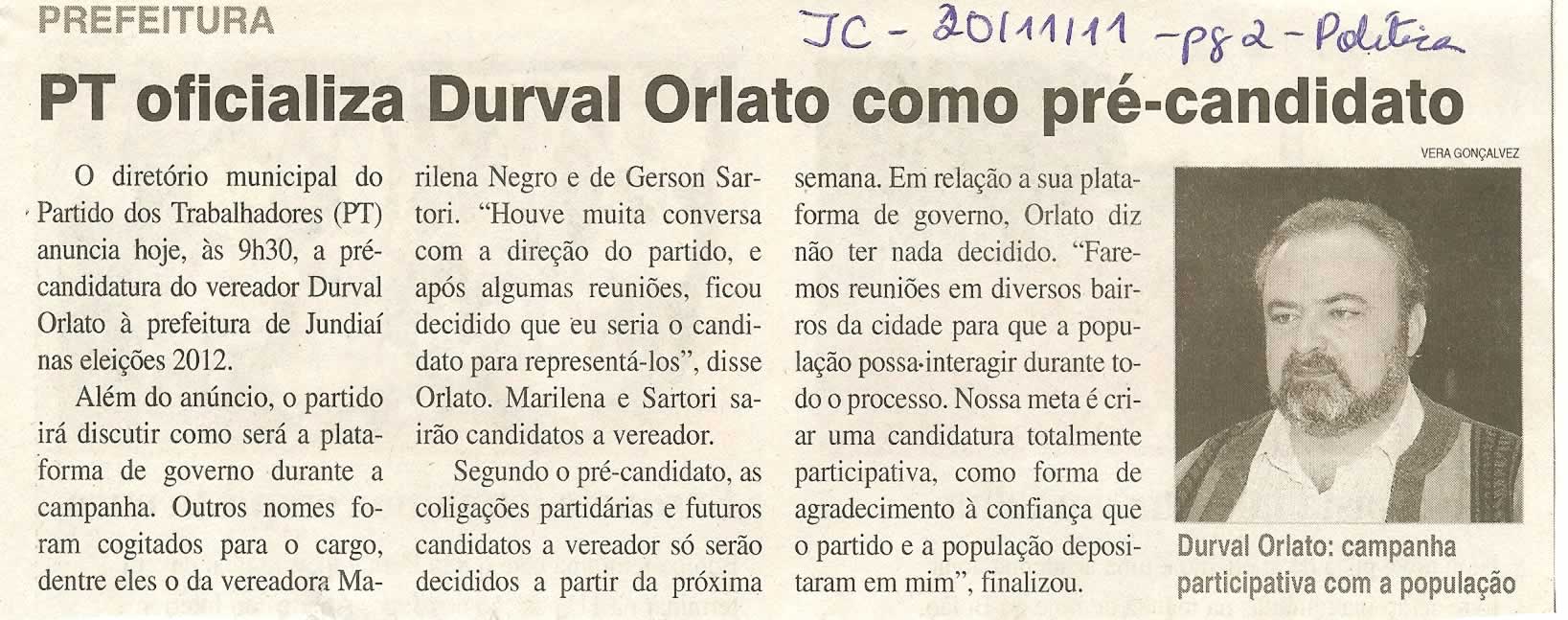Jornal da Cidade - 20/11/2011