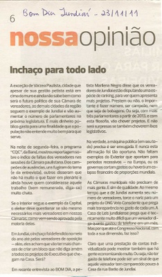 Bom Dia Jundiaí - 23/11/2011