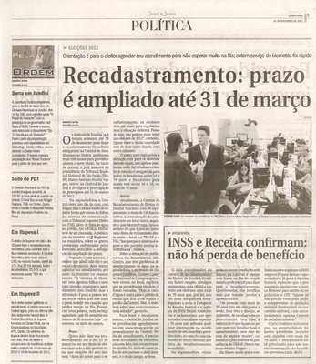 Jornal de Jundiaí - 24/11/2011