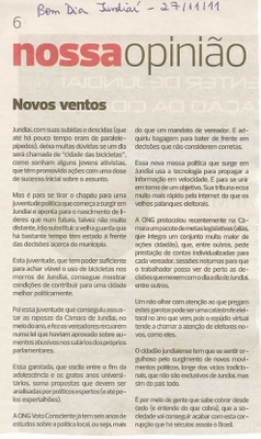 Bom Dia Jundiaí - 27/11/2011