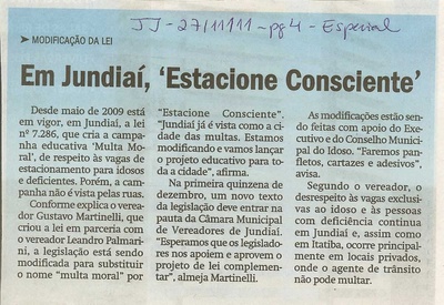 Jornal de Jundiaí - 27/11/2011