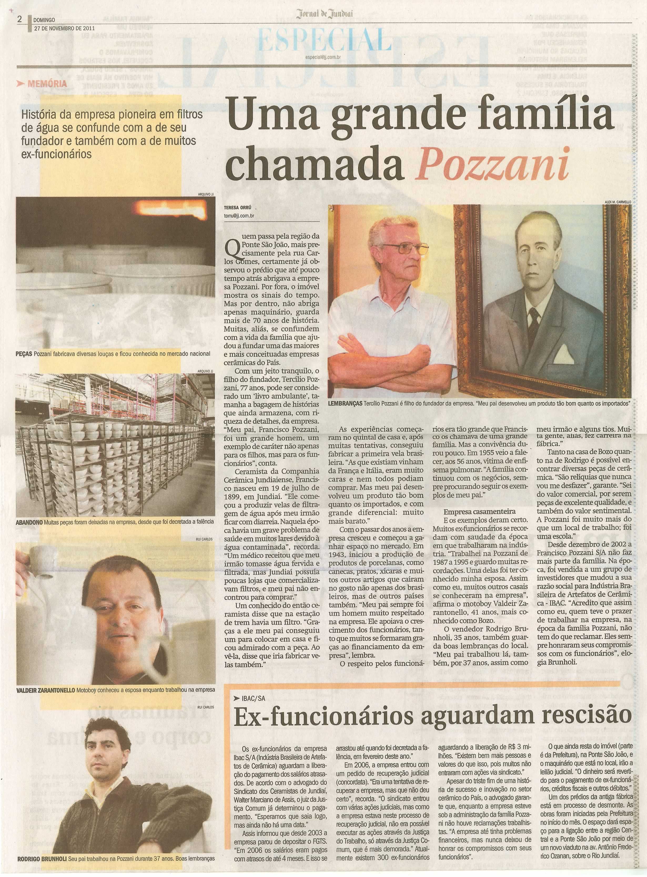 Jornal de Jundiaí - 27/11/2011