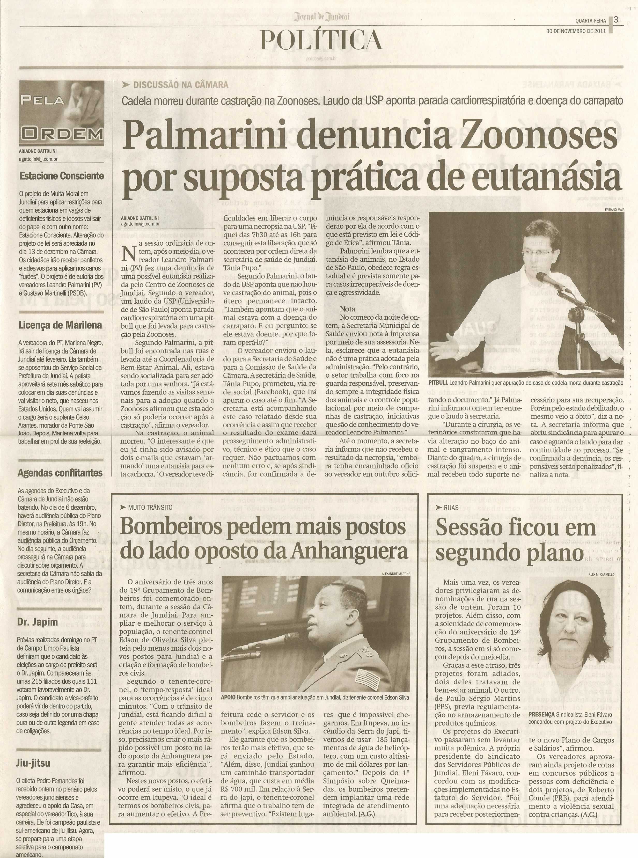 Jornal de Jundiaí - 30/11/2011