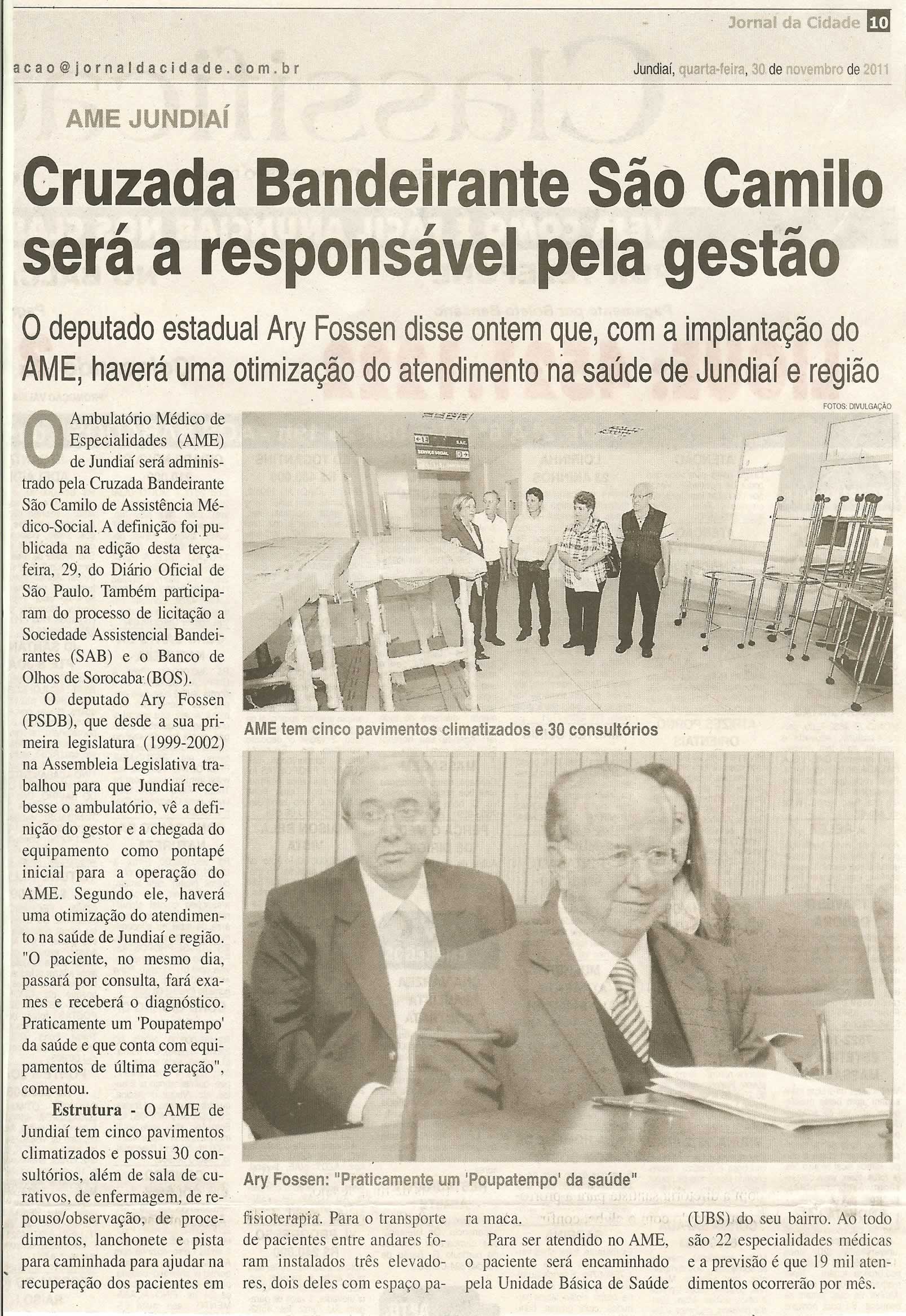 Jornal da Cidade - 30/11/2011
