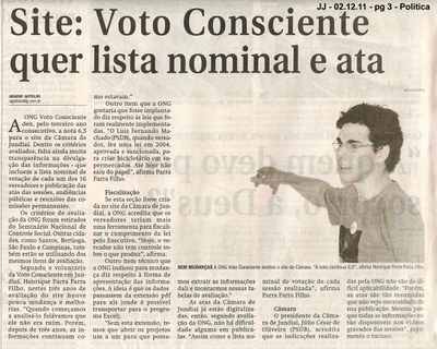 Jornal de Jundiaí - 02/12/2011
