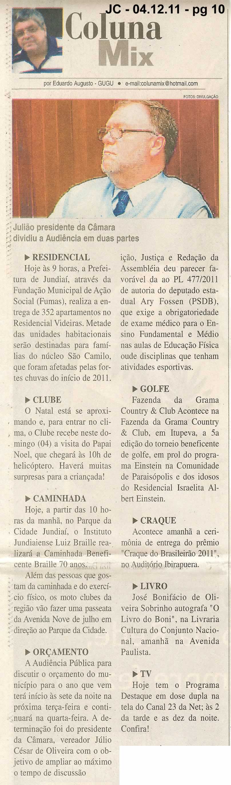 Jornal da Cidade - 04/12/2011
