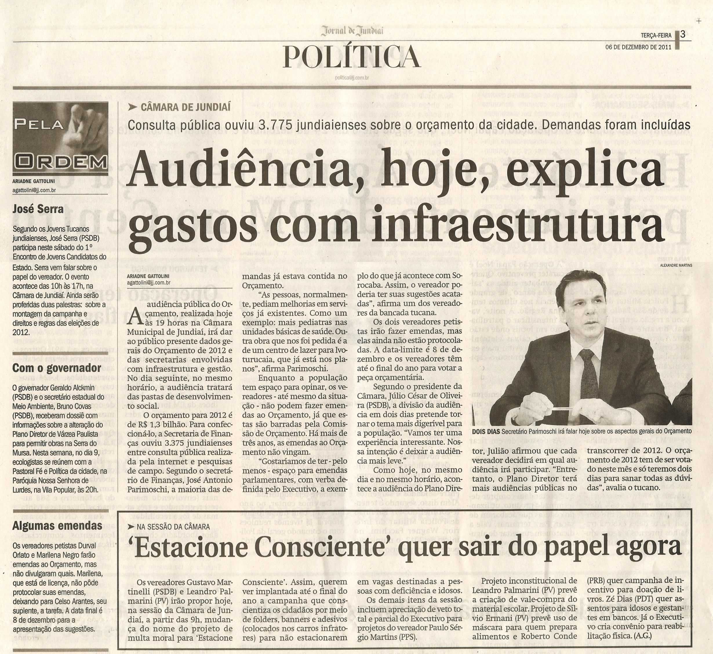 Jornal de Jundiaí - 06/12/2011