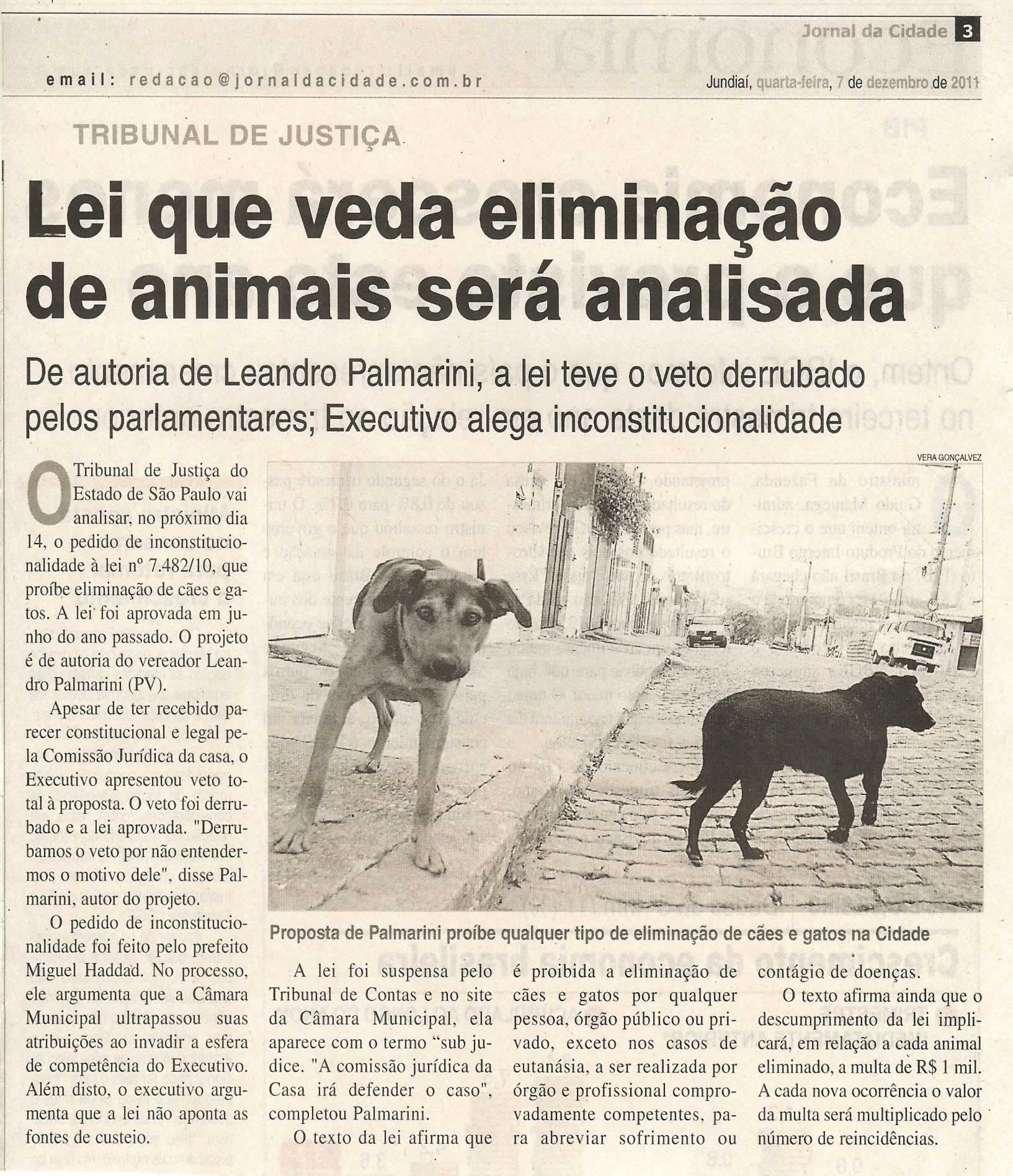 Jornal da Cidade - 07/12/2011
