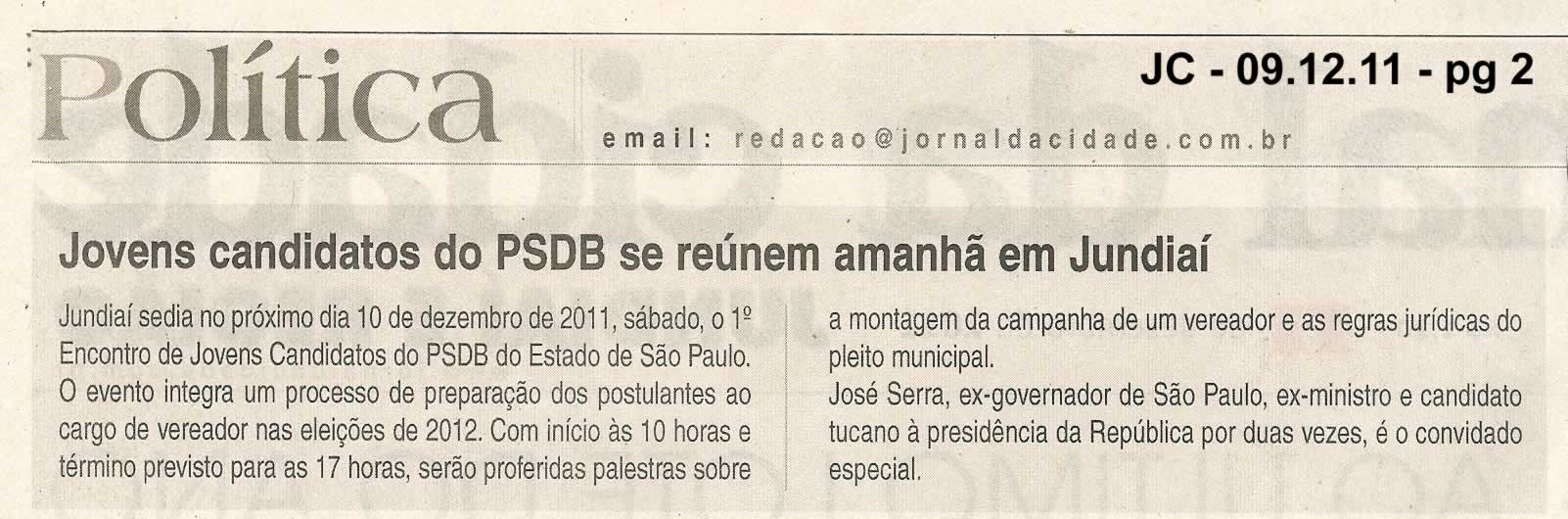 Jornal da Cidade - 09/12/2011