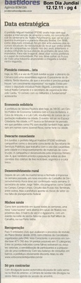 Bom Dia Jundiaí - 12/12/2011