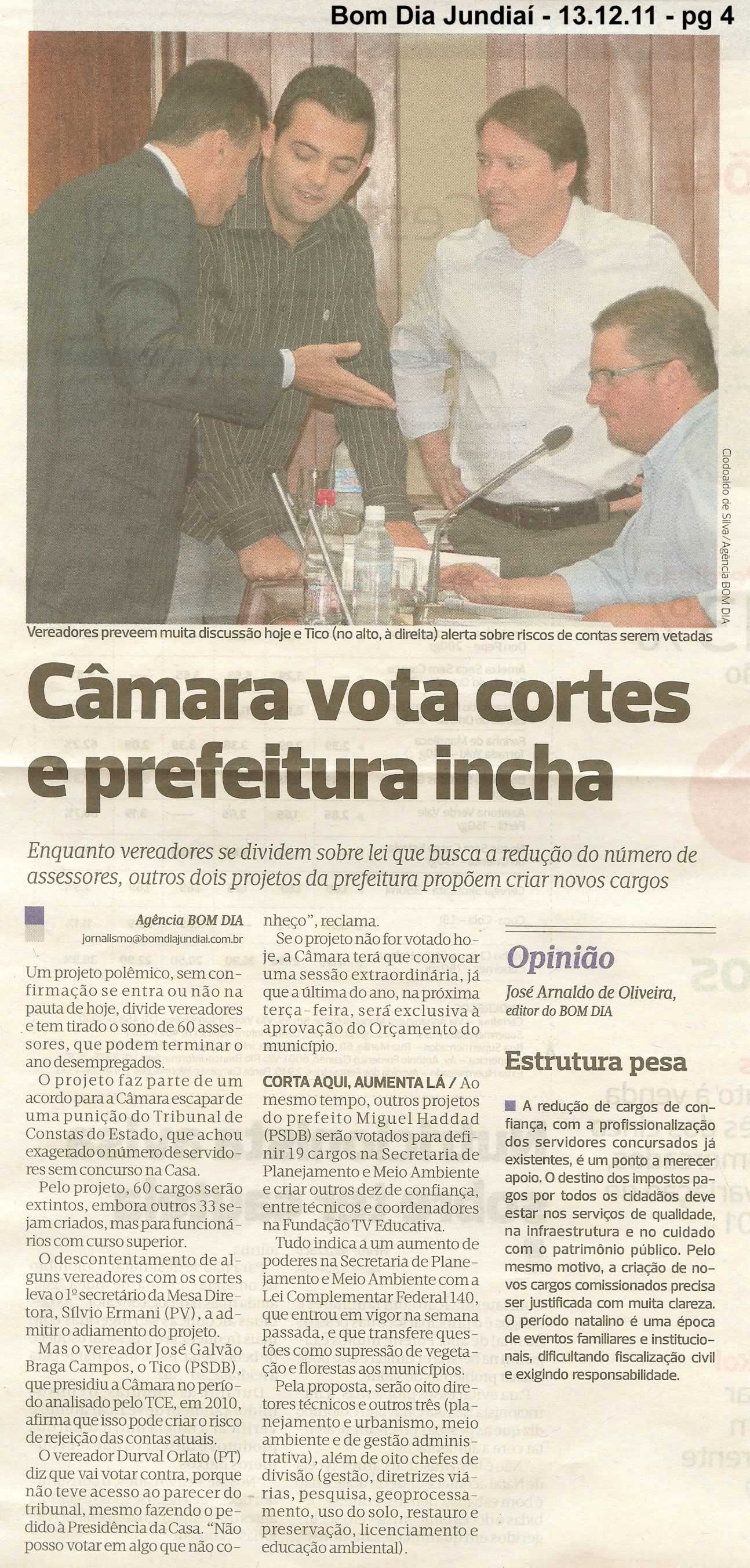Bom Dia Jundiaí - 13/12/2011
