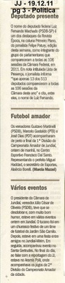 Jornal de Jundiaí - 19/12/2011