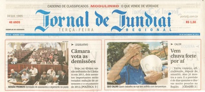 Jornal de Jundiaí - 20/12/2011