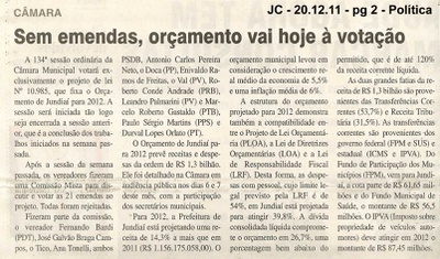 Jornal da Cidade - 20/12/2011