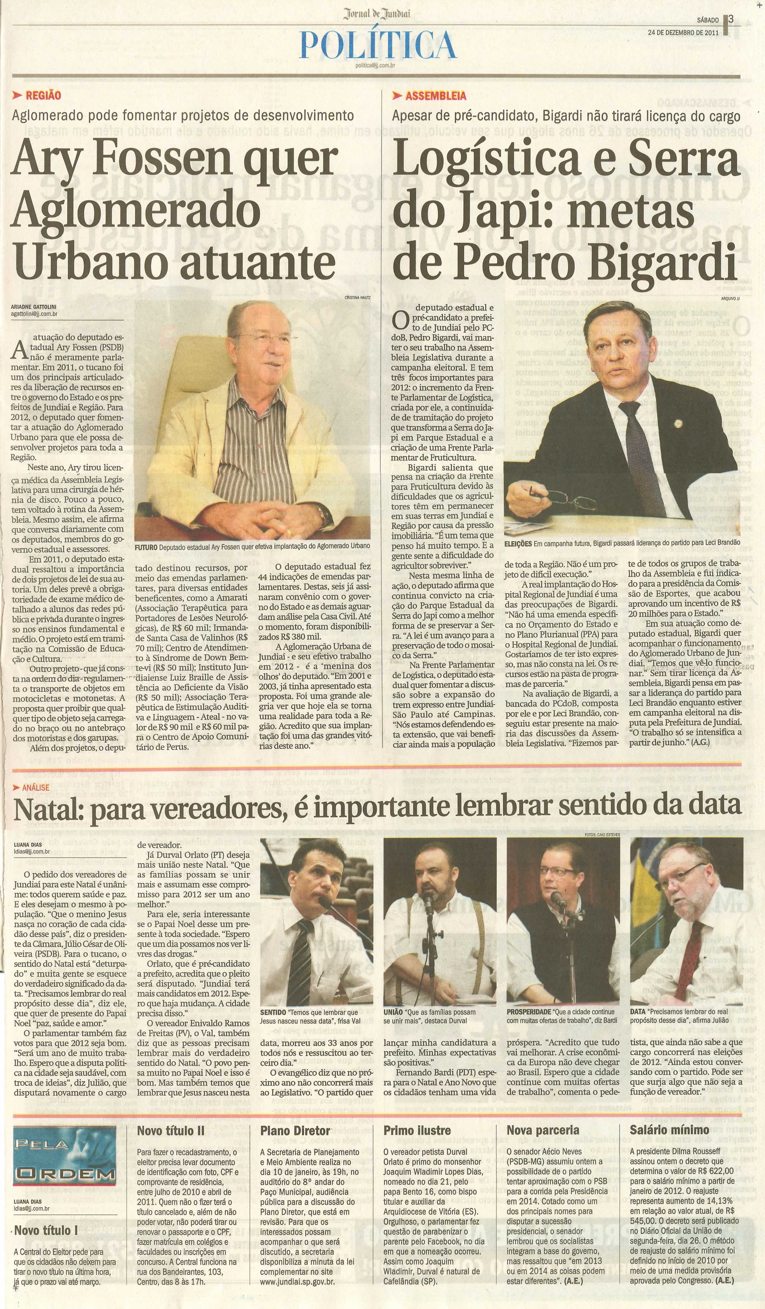 Jornal de Jundiaí - 24/12/2011