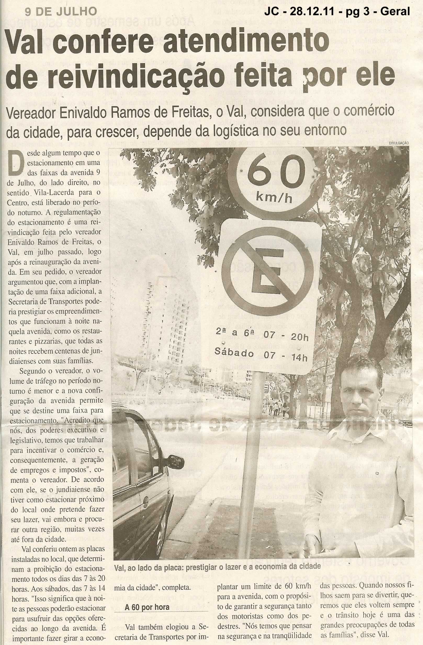 Jornal da Cidade - 28/12/2011