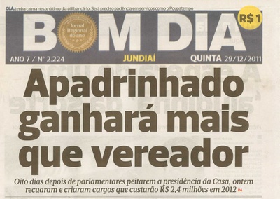 Bom Dia Jundiaí - 29/12/2011