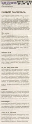 Bom Dia Jundiaí - 29/12/2011