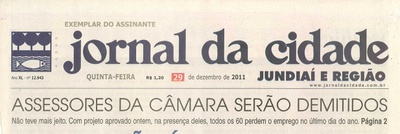 Jornal da Cidade - 29/12/2011