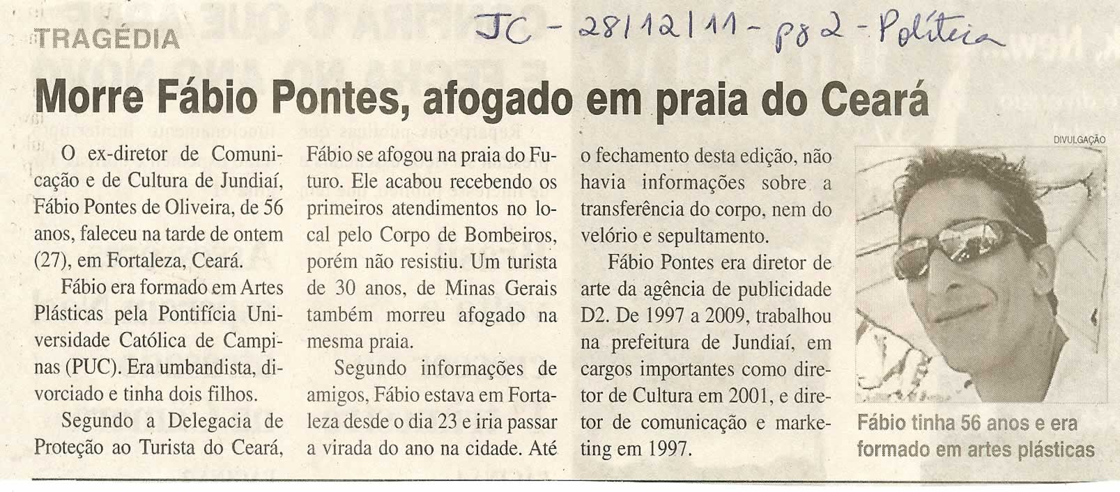 Jornal da Cidade - 28/12/2011