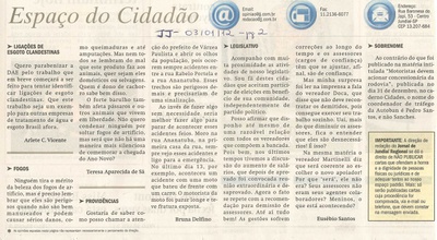 Jornal de Jundiaí - 03/01/2012