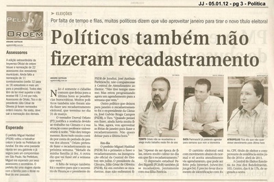 Jornal de Jundiaí - 05/01/2012