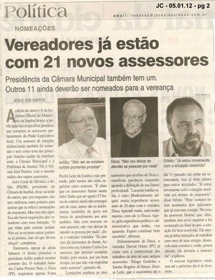 Jornal da Cidade - 05/01/2012