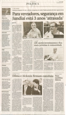 Jornal de Jundiaí - 13/01/2012