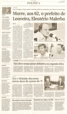 Jornal de Jundiaí - 19/01/2012