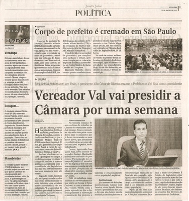 Jornal de Jundiaí - 20/01/2012